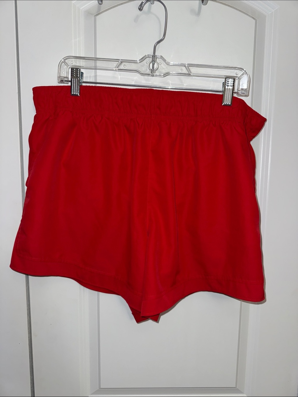 Athletic Works Red Women's Athletic Shorts